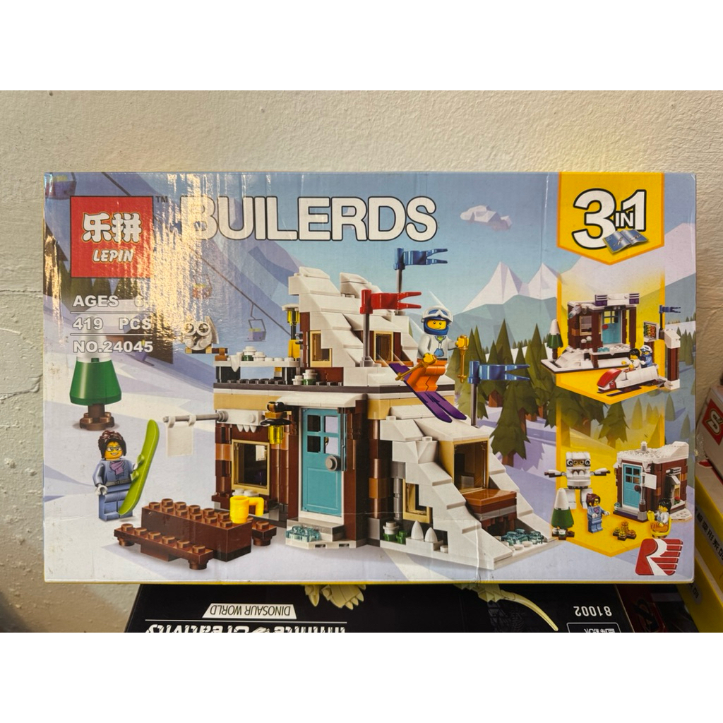 พร้อมส่งในไทย 🚚 ตัวต่อ Lepin 24045 Modular Winter Vacation 419pcs