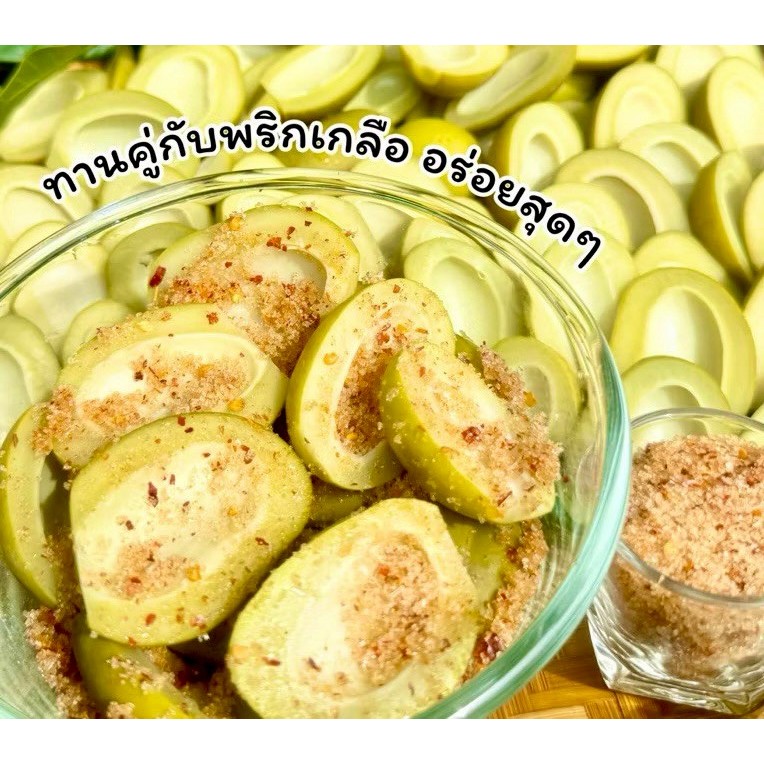 มะม่วงเบาใต้ดอง ( แถมฟรีพริกเกลือ ) มะม่วงเบาดองสามรส ถุง450กรัม มะม่วงเบาแช่อิ่ม มะม่วงเบา