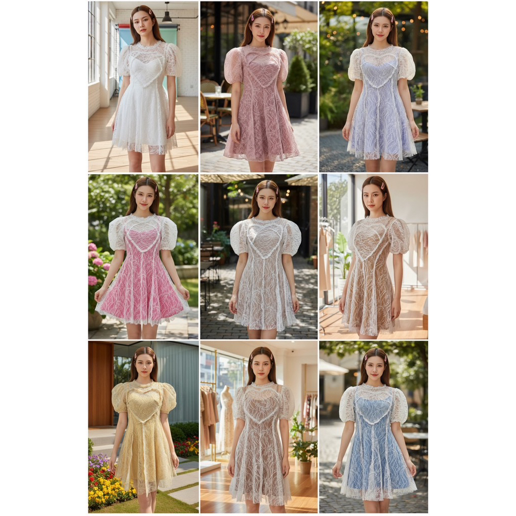 💖 ชุดลูกไม้สุดหรู ใส่แล้วดูแพงเกินราคา! 💖