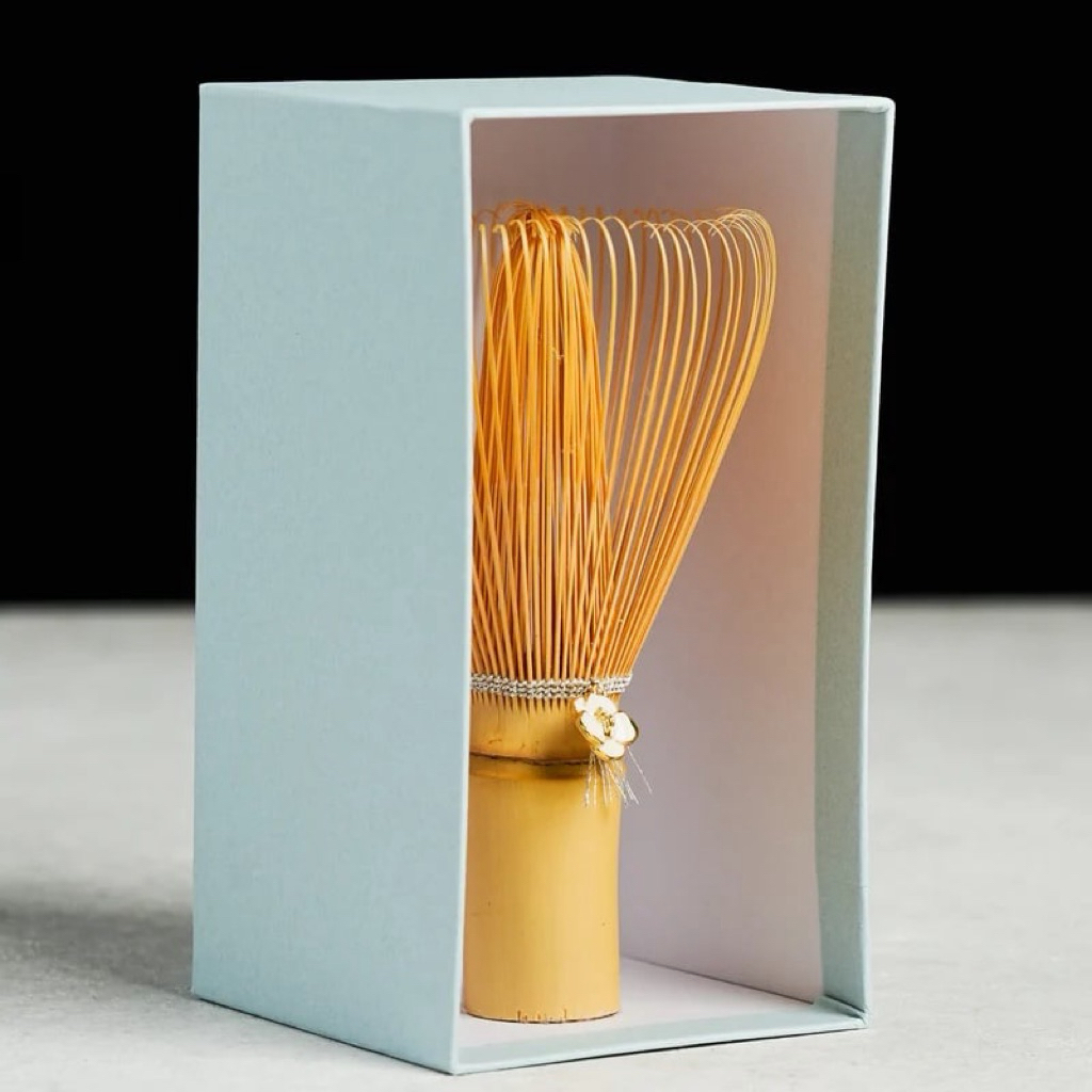 Suikaen Tsubaki Takayama Chasen Matcha Whisk White