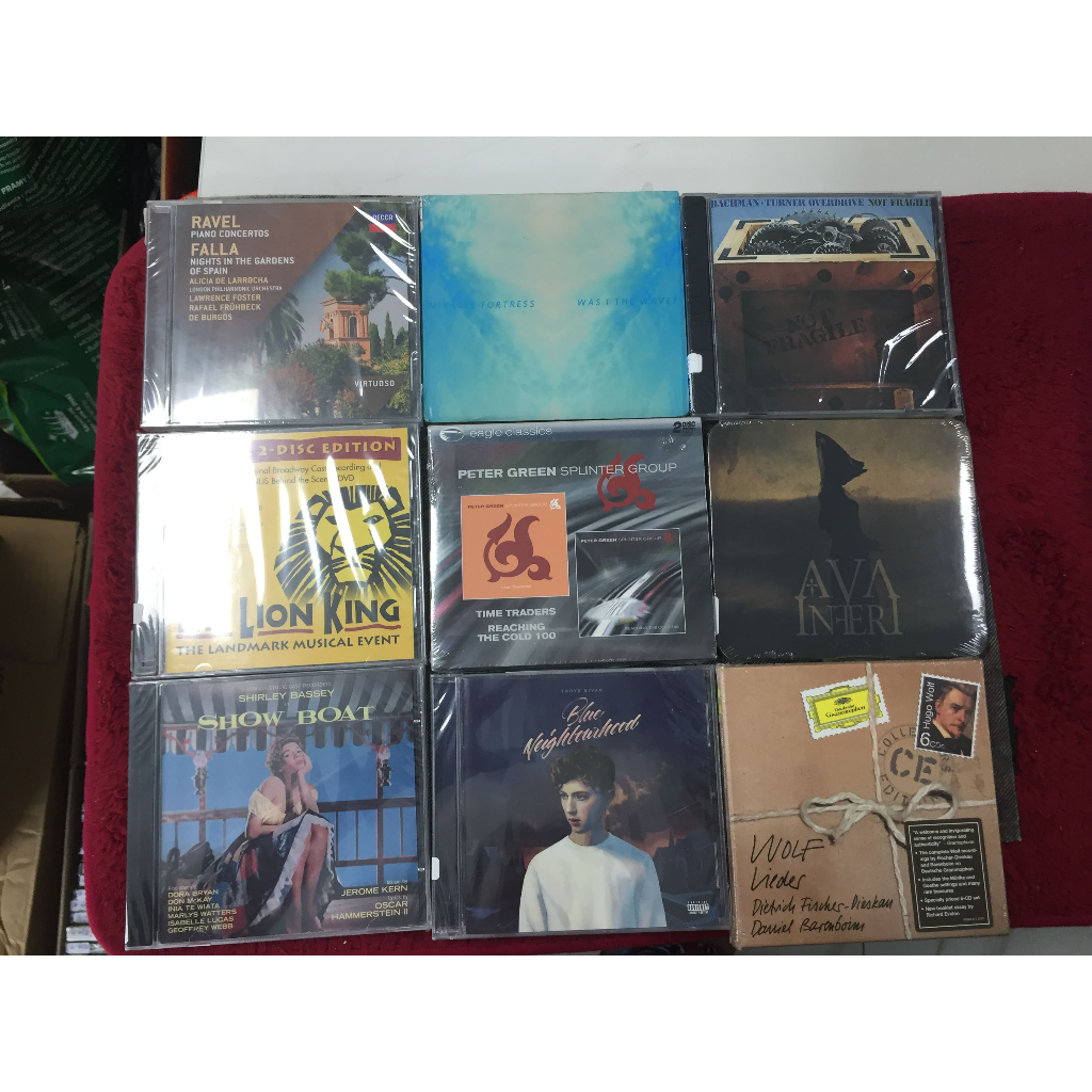 50 อัลบั้มที่แตกต่างกัน CD MUSIC 1~ 50 AA123