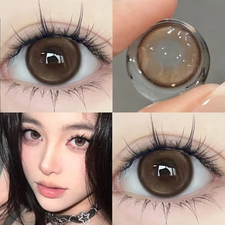 MillCreek【Honeycomb Milk Tea】14.2mm Contact lens รูปแบบสำหรับการใช้งานประจำวัน สวมใส่ 1 years