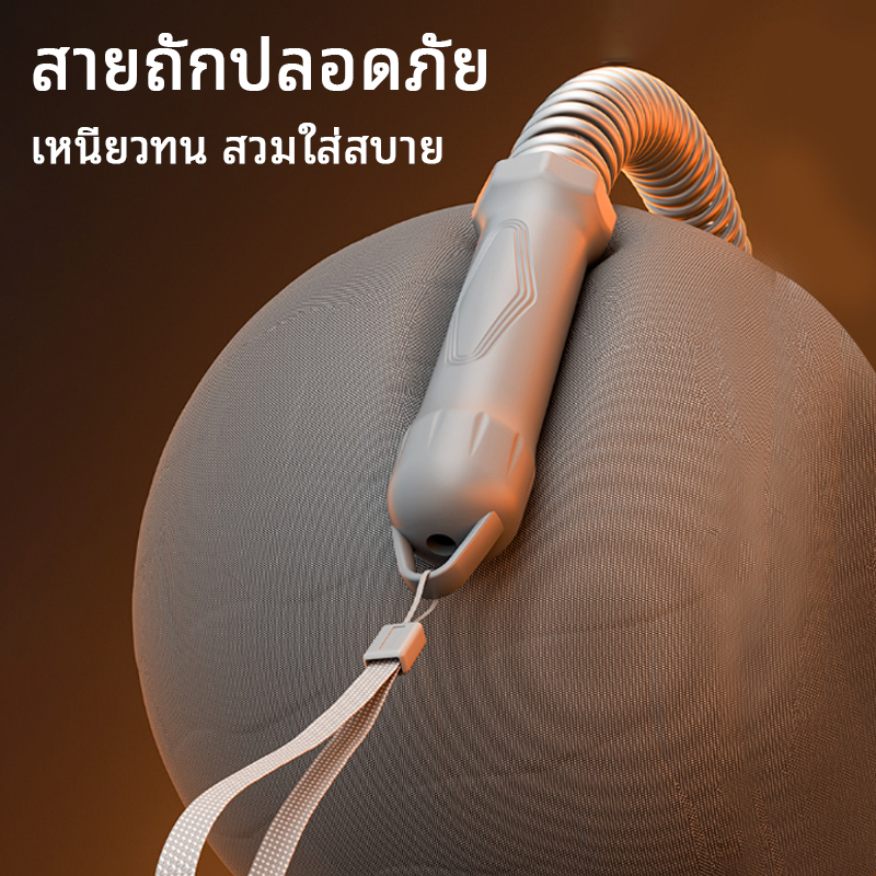 เชือกรบไร้สาย สแตนเลสเปลี่ยนสปริงยิมเชือกรบ ไม่ขาดง่าย พร้อมยางนุ่มกันลื่น ไม่มีเสียง ใช้งานในบ้านได้ รูปที่ 2