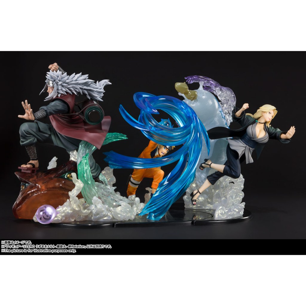 Figuarts ZERO Jiraiya Kizuna Relation & Tsunade & Naruto Kizuna Relation