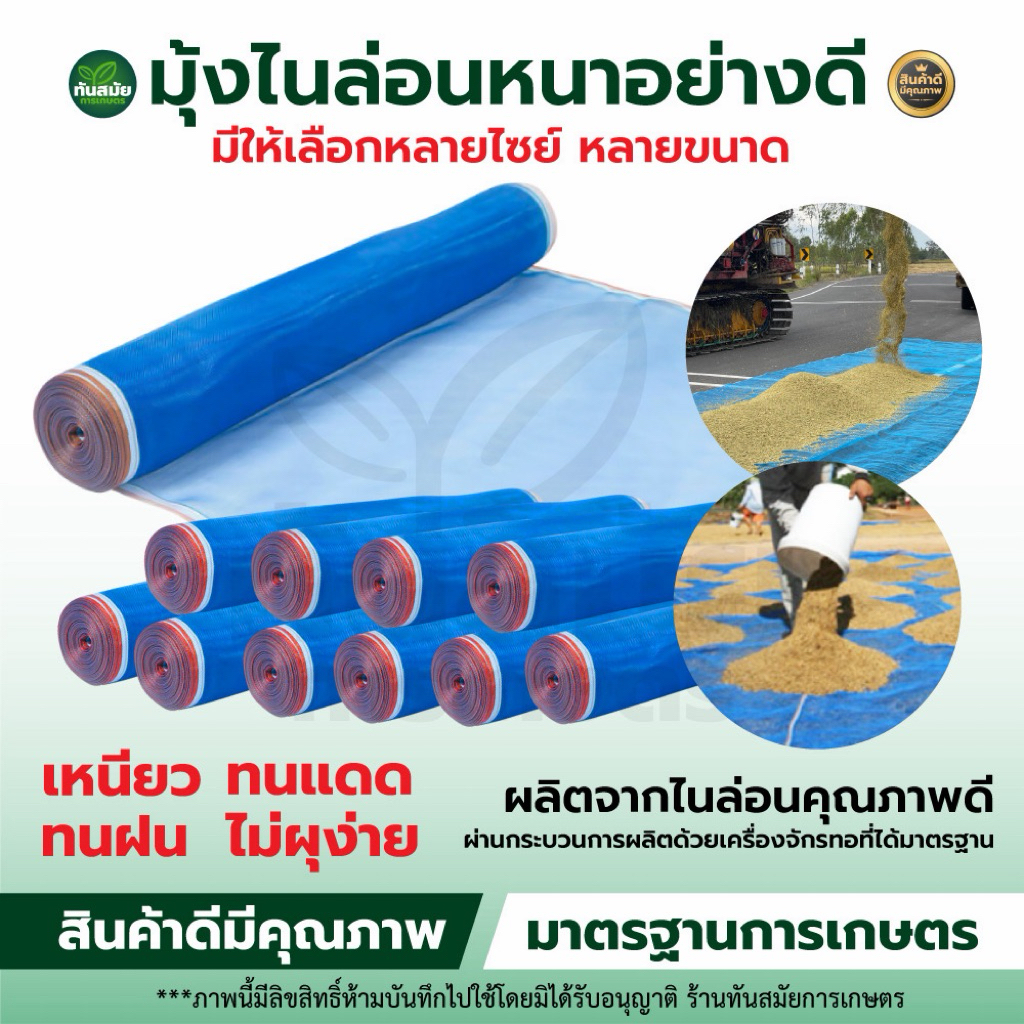 มุ้งฟ้า 16ตา ผ้าแยง มุ้งฟ้าไนล่อน มุ้งไนล่อน ตาข่าย ผ้าแยง ผ้าแยงเขียว ผ้าลาน ตากข้าว มุ้งเขียว