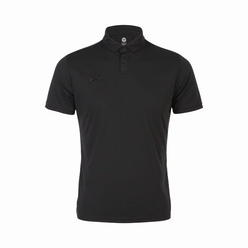 WARRIX เสื้อโปโล PIN BLACK COLOR (WA-232PLACL34) thumbnail 4