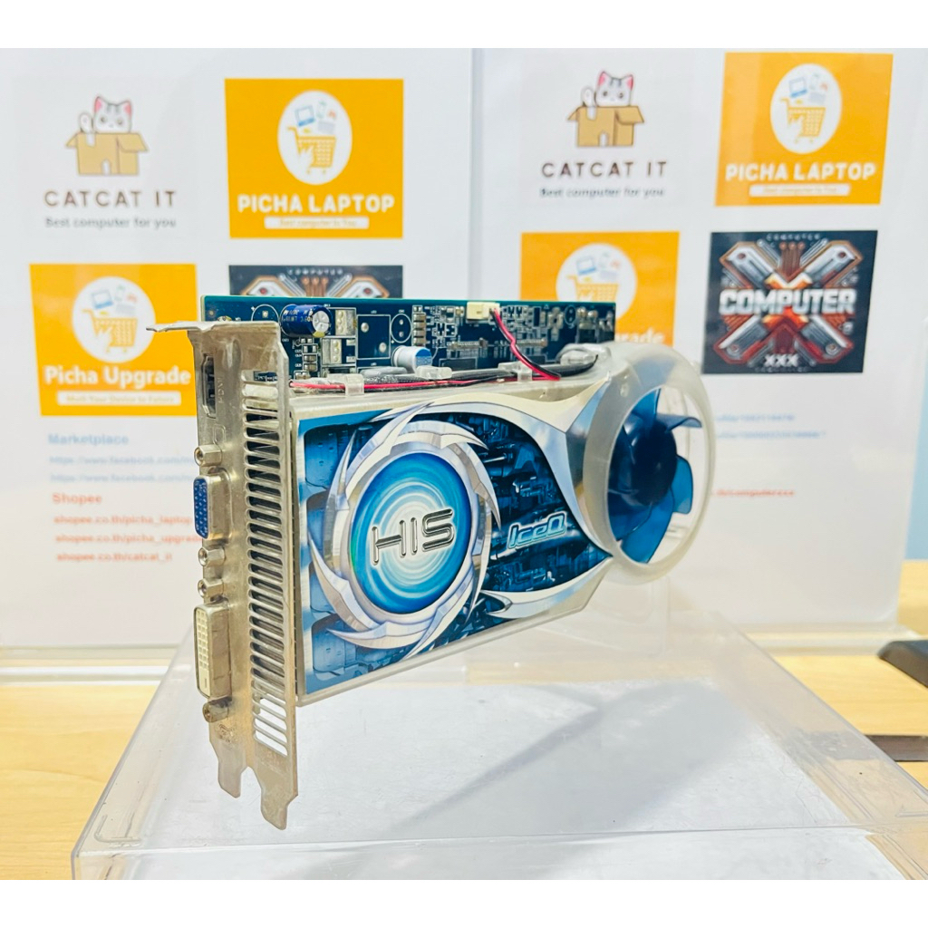 HIS HD6570 2GD3 HDMI มือสองไม่ต่อไฟเพิ่ม