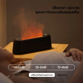 Baby Mali เครื่องพ่นไอน้ํา 250ML โคมไฟอโรม่า มีรีโมท ไฟLED ปรับได้ 3 ระดับ Humidifier ทําความชื้นในห้อง Aroma Diffuser