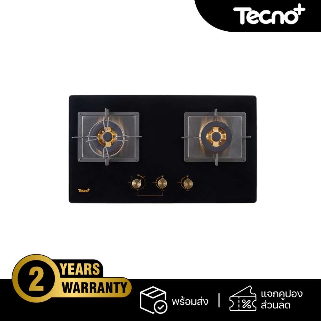 tecnoplus TNP HB 2078 GB เตาแก๊สแบบฝัง