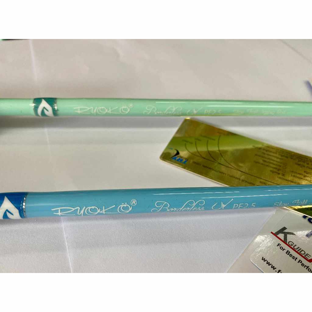 คันเบ็ด คันเบ็ดตกปลา Ryoko Borderless สีใหม่สายจิ๊ก - รูปที่ 2