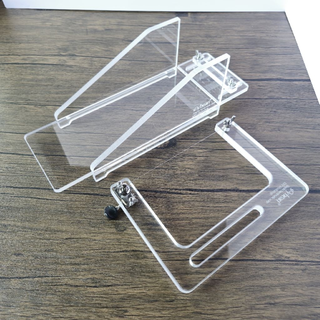 สินค้าพร้อมส่ง เครื่องตัดสบู่พร้อมด้ามตัด รุ่นอะคริลิคใส