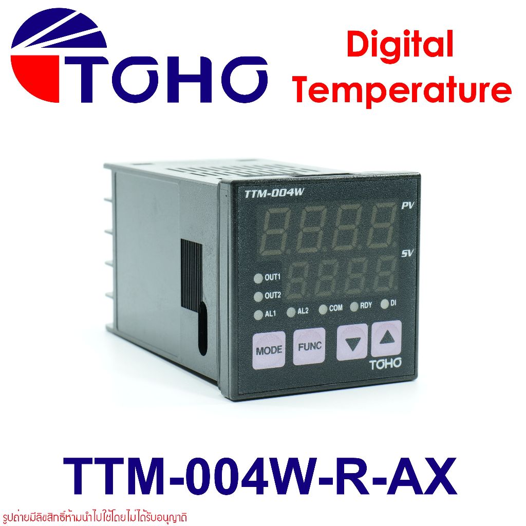 TTM-004W-R-AX TOHO TTM-004W TOHO Temperature Controller DIGITAL TEMPERATURE TTM-004W