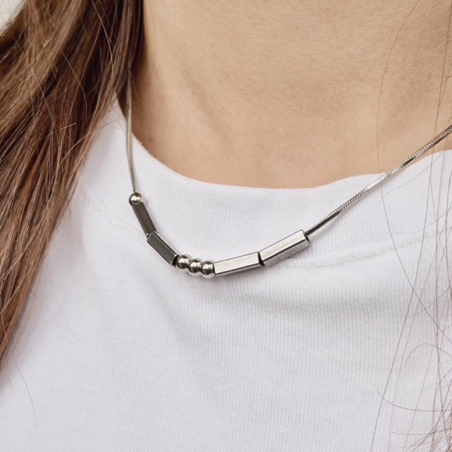 Morse code necklace: สร้อยสั่งร้อย-ร้อยเอง(DIY) โปรดอ่านรายละเอียด ❤️