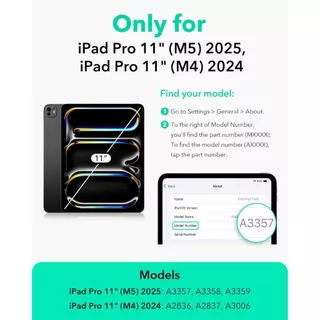 ESR เคสสำหรับ iPad Pro 11 / Pro 13'' (M5/M4) รุ่น Flip Magnetic Case with Pencil Holder