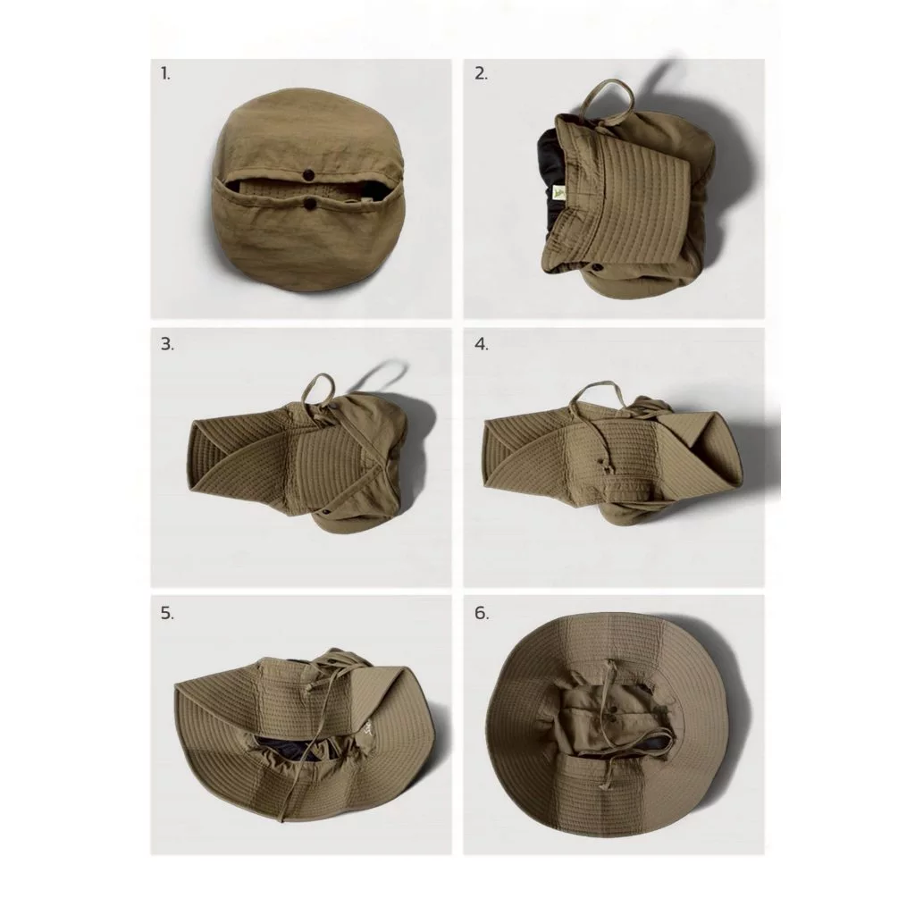 หมวกปีก Outdoor ของ สนามเดินป่า ใส่สบาย น้ำหนักเบา by Jeep Camping thumbnail 5