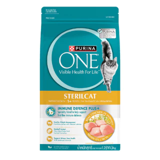 Purina one อาหารเม็ดแมวขนาด 380g.