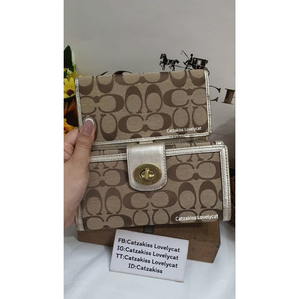 กระเป๋าสตางค์ Coach Wallet Vintage
