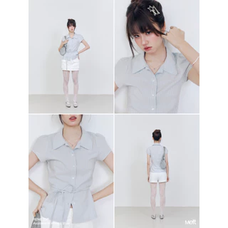 MELT.INMOMENTS Rene Top เสื้อเชิ๊ตแขนสั้น