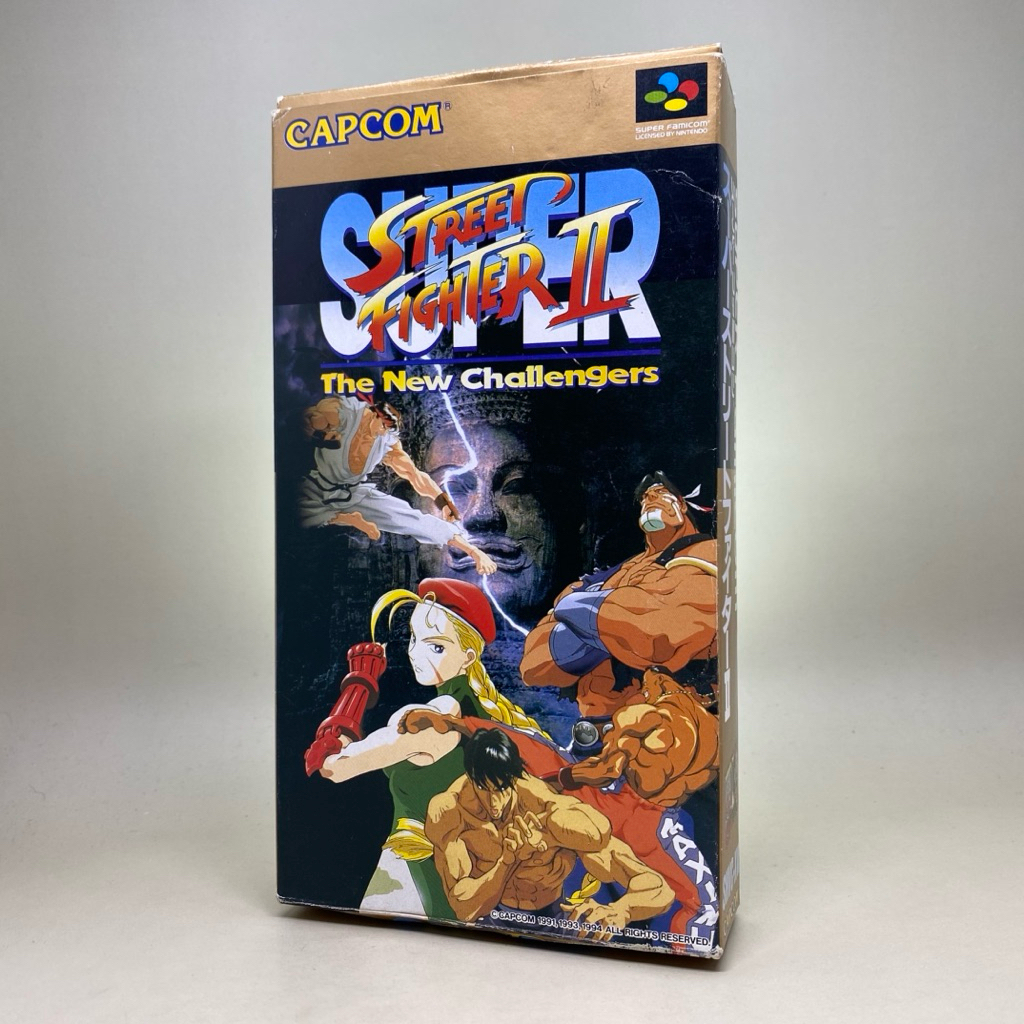 *Super Street Fighter 2 The New Challengers (SFC) | ตลับเกมส์แท้ Nintendo Super Famicom | Original J