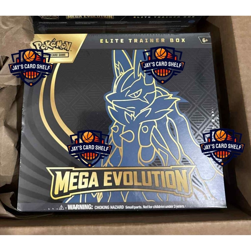 Pokemon Mega Evolution Mega Lucario Elite Trainer Box English พร้อมที่จะจัดส่ง