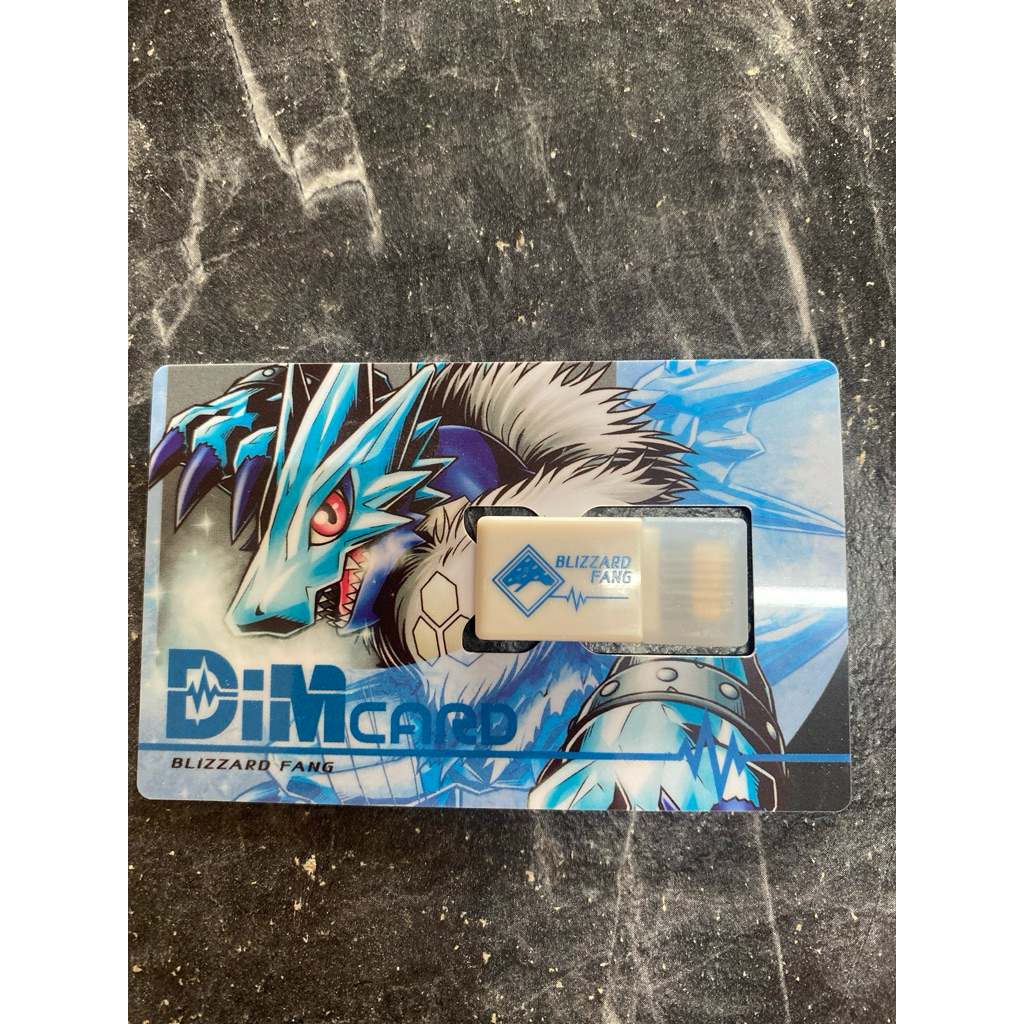 Dim card Blizzard  Fang