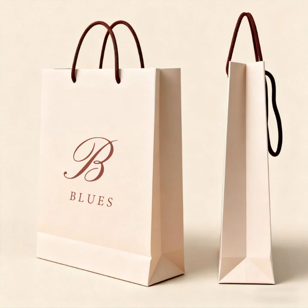 B BLUES ถุงกระดาษคุณภาพ ดีไซน์เก๋ พกพาง่าย สำหรับเสื้อผ้าและทุกโอกาส thumbnail 8