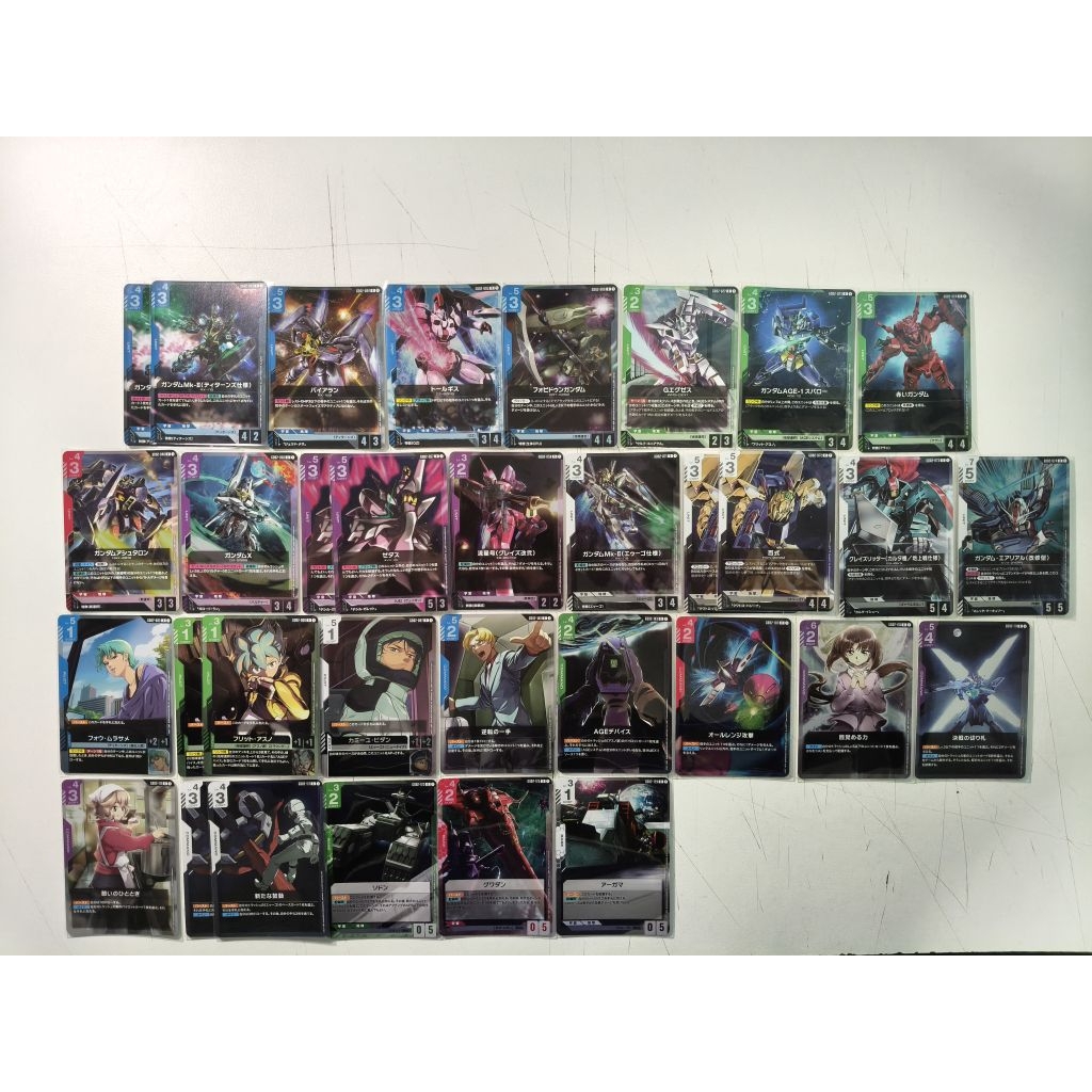 Gundam Card Game (JP) ชุด Dual Impact GD02 การ์ดระดับ R Foil [ลิขสิทธิ์แท้BANDAI] พร้อมส่ง