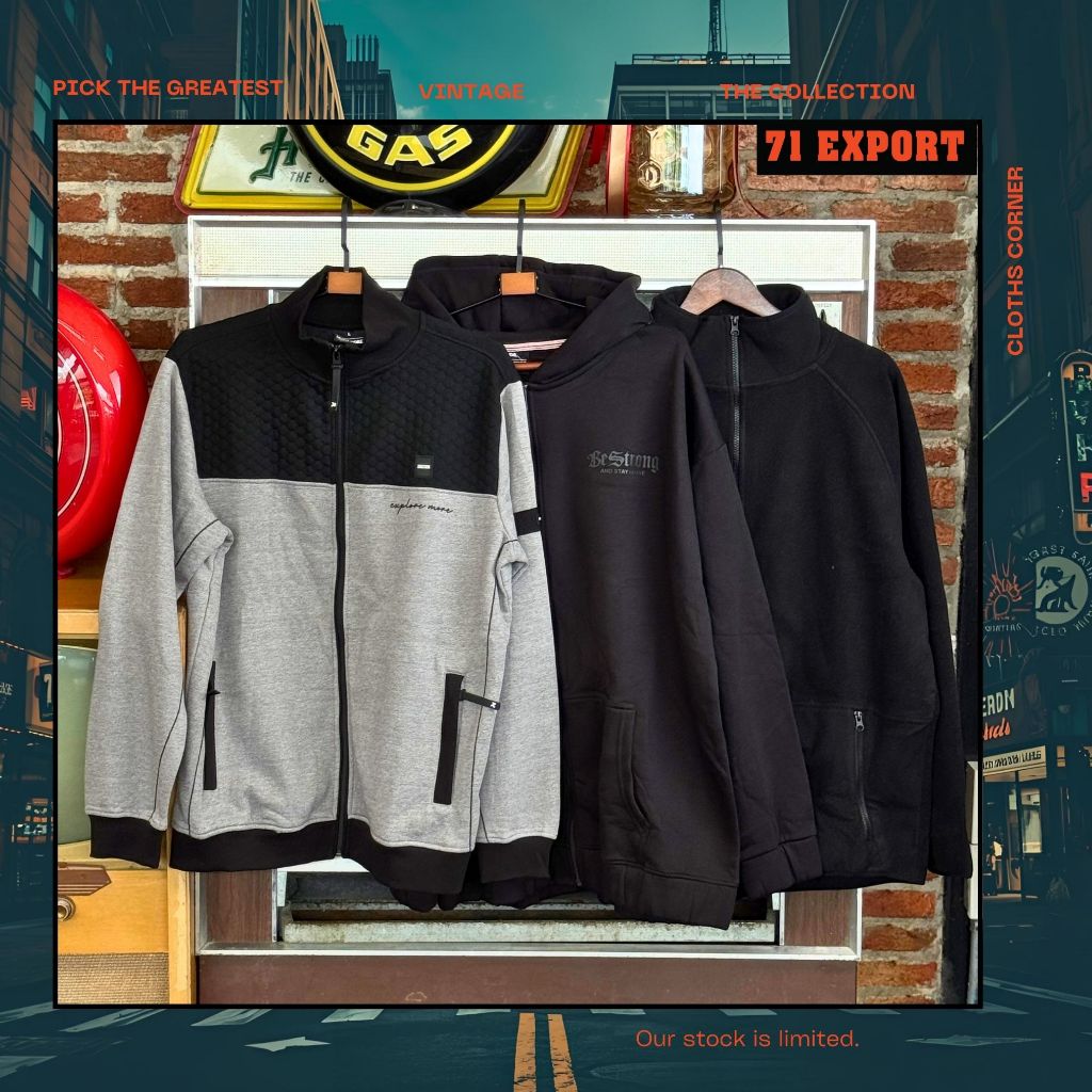 เสื้อกันหนาว MUCH MORE Oversize มีให้เลือก 3 สไตล์ ไซส์ S-2XL