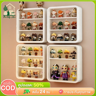 [COD]แบบแขวนผนัง กล่องโมเดล กล่องใสเก็บโมเดล ไม่ต้องติดตั้ง …
