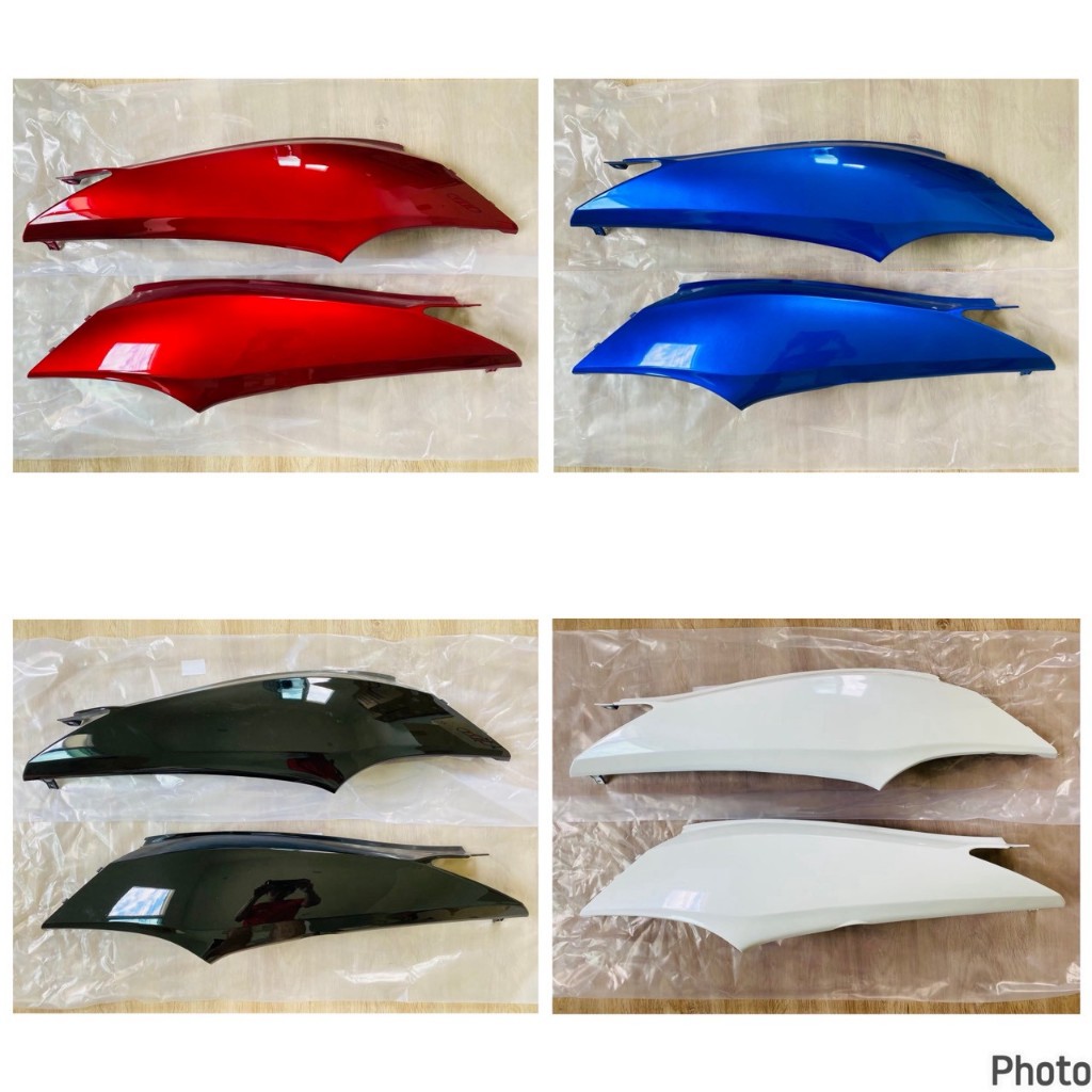 (FISHO) ฝาข้าง ฝากระเป๋า Wave 125i เวฟ 125i ปลาวาฬ (ปี 2012-2017) (ราคาต่อคู่) (มี 4 สี)