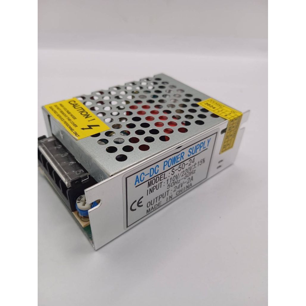 สวิทชิ่งแปลงไฟ Power supply 24V 2A ( 220v ac to 24v dc) switching power supply 24V2A  ร้านในกทมสินค้าพร้อมส่ง
