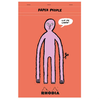 Rhodia N°19 stapled pad 90th anniv x Jean Jullien (C19990C) …