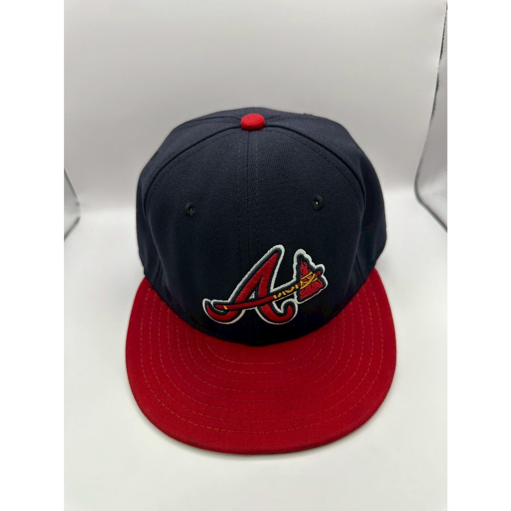 New Era Atlanta Braves 59fifty Size 59.6 ของแท้