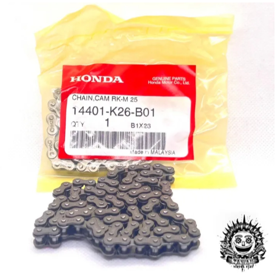 โซ่ราวลิ้น (88L/ข้อ) Honda Msx125,SF  , (เวฟ ) W.125i  , W.100 , C125 , CT125 , Monkey125 แท้ เบิกศู