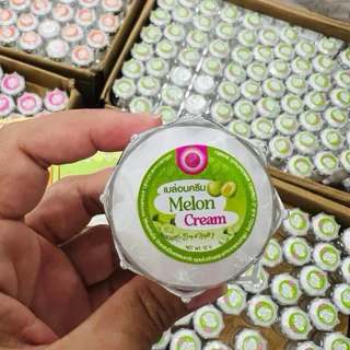 ครีมเเพรวาไวท์ Praewa White ครีมเมล่อน (แพคเกจใหม่) Melon Cream เเบบเเยกกระปุก ขนาด 12 กรัม