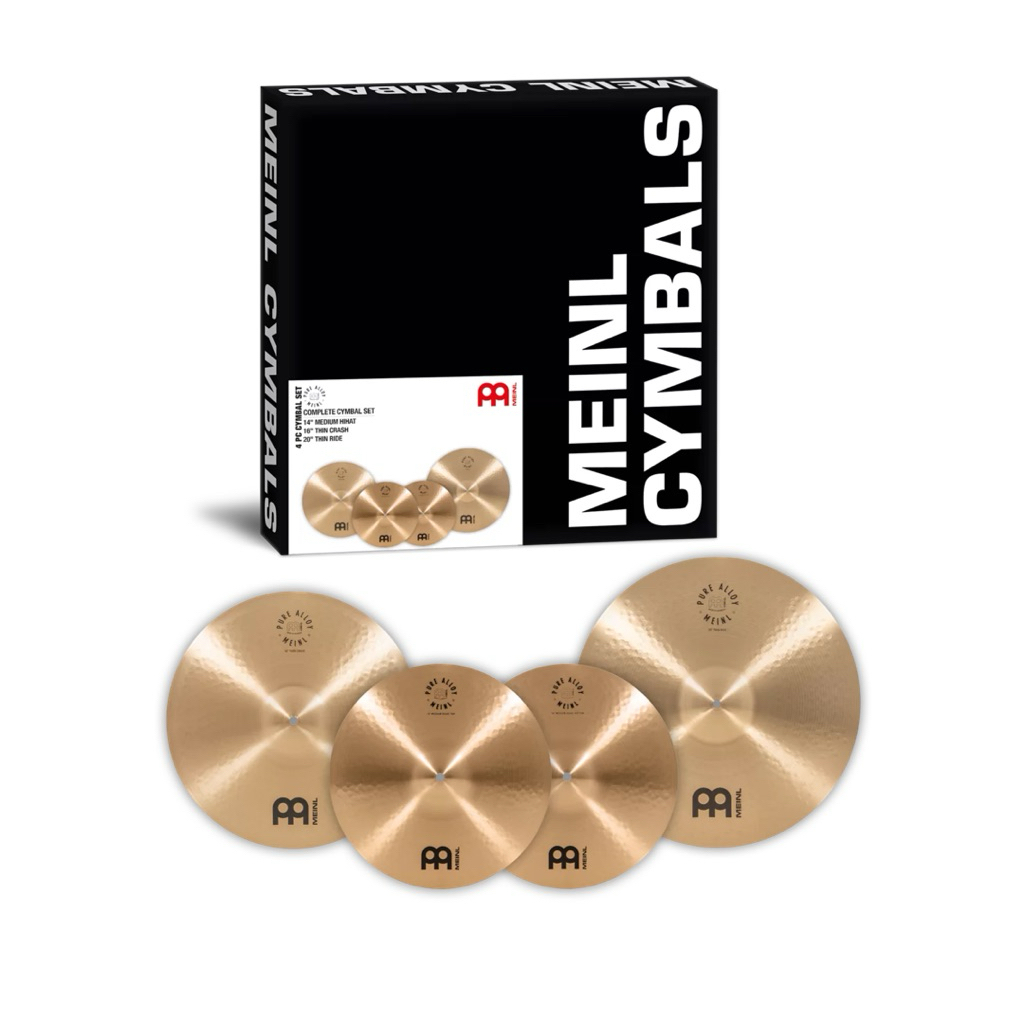 MEINL Cymbals Pure Alloy Complete Cymbal Set (PA-CS2)