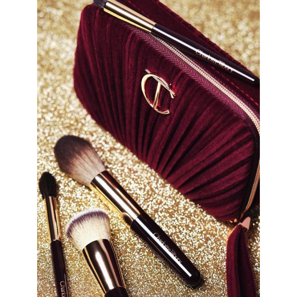 CHARLOTTE TILBURY Hollywood Mini Brush Set (Holiday Limited Edition)💥ของแท้💯%💥