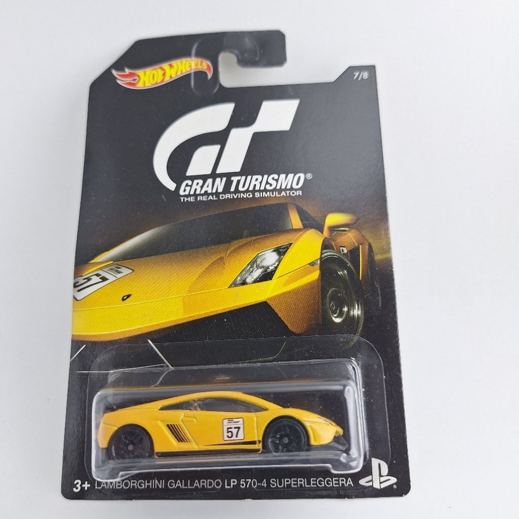 รถเหล็ก Hotwheels LAMBORGHINI GALLARDO LP 570-4 SUPERLEGARA GRAND SPORT (ib29)