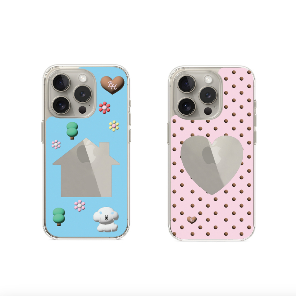 Bringhome Phone case เคสใส่รูปได้ เคสประกบ 2 ชั้น