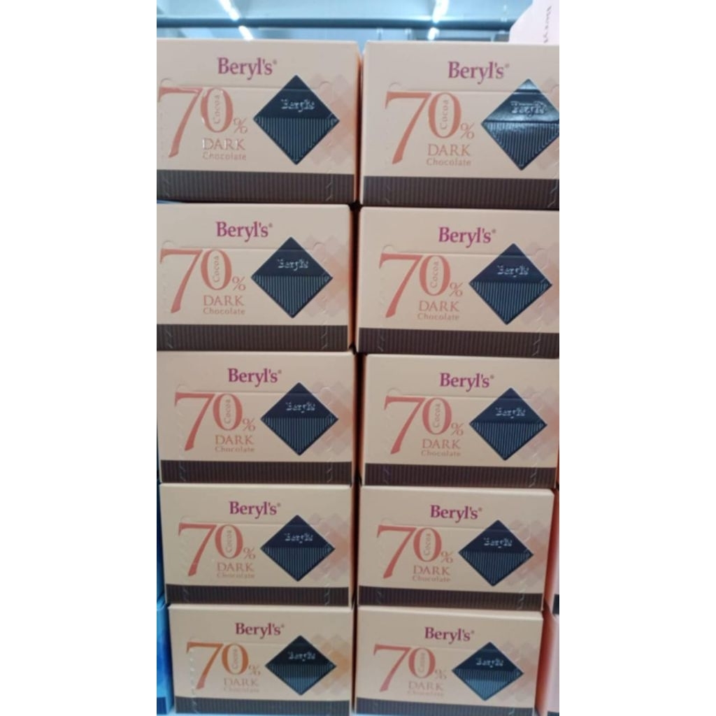 Beryl's dark chocolate มีให้เลือก4รส70%80%99.%ขนาด60g - รูปที่ 4