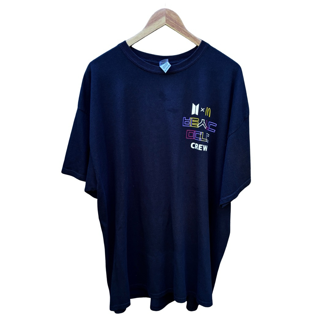 เสื้อยืด BTS x McDonald's Crew T-shirt