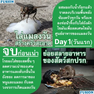 FUSION-L 1กิโลกรัม ผงย่อยสลายไขมัน จุลินทรีย์ป้องกันท่อตัน ลดกลิ่นเหม็นท่อ ลดการตักไขมัน ผงออร์แกนิค ORGANIC