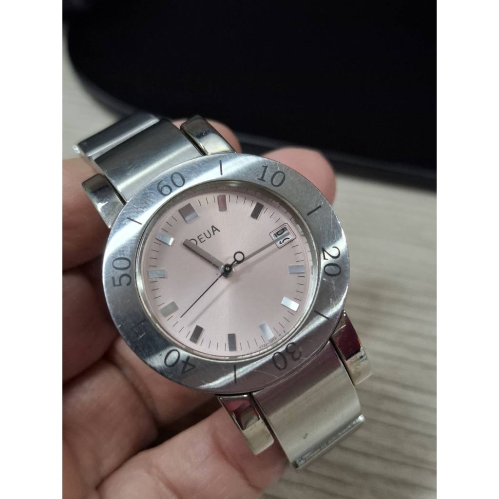 นาฬิกามือสอง  Alba deua ระบบ Quartz เดินพร้อมใช้งาน