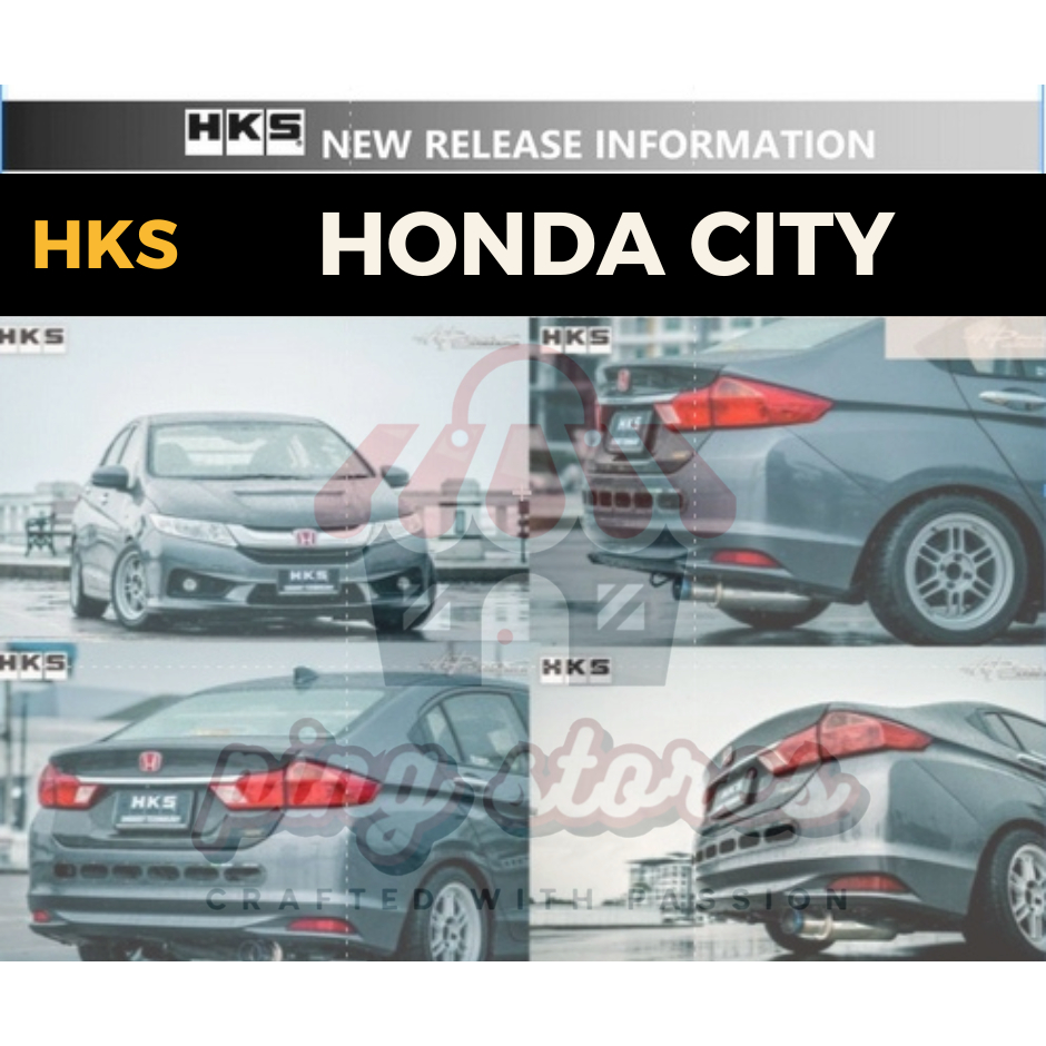 ท่อ HKS Honda City เครื่อง L15Z1
