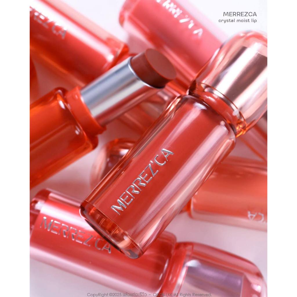 Merrezca Crystal Moist Lip ลิปลูกแก้ว ฉ่ำวาวเล่นแสง ปากสวยอิ่มน้ำขั้นสุด ราคา ถูกที่สุด ดีลบีเคเค แกลเลอรีภาพที่ 5