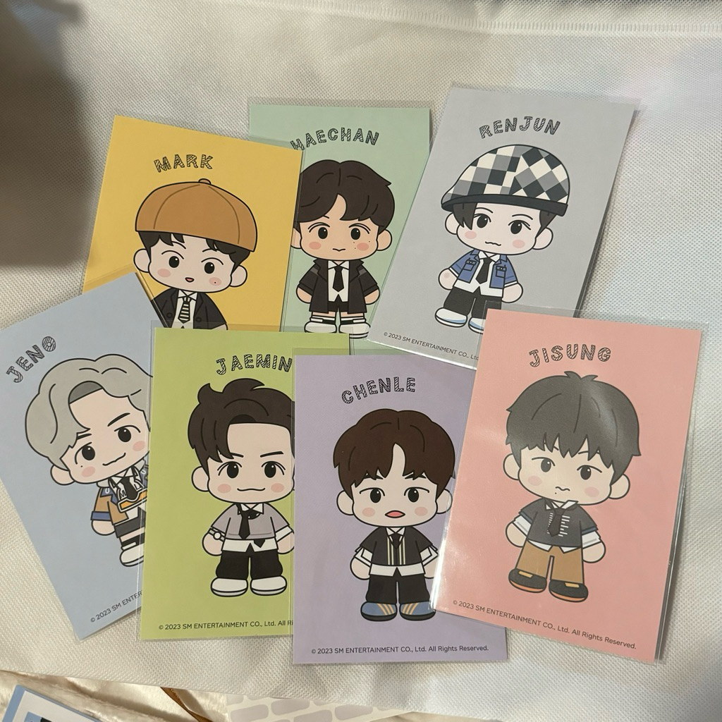 Moshi Moshi x NCT DREAM postcard set 7แผ่น