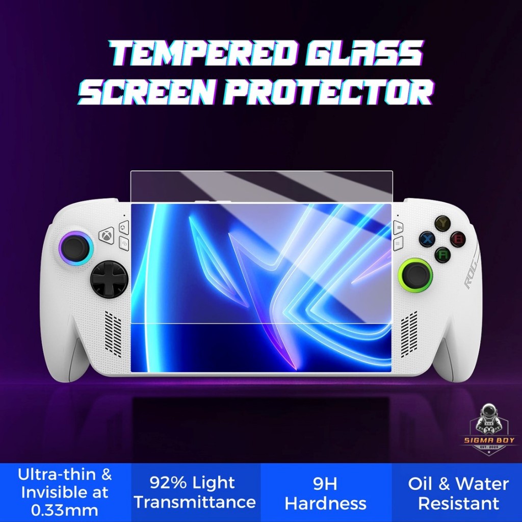 IINE ระจกนิรภัยป้องกันหน้าจอ ROG Xbox Ally (รุ่นปี 2025)