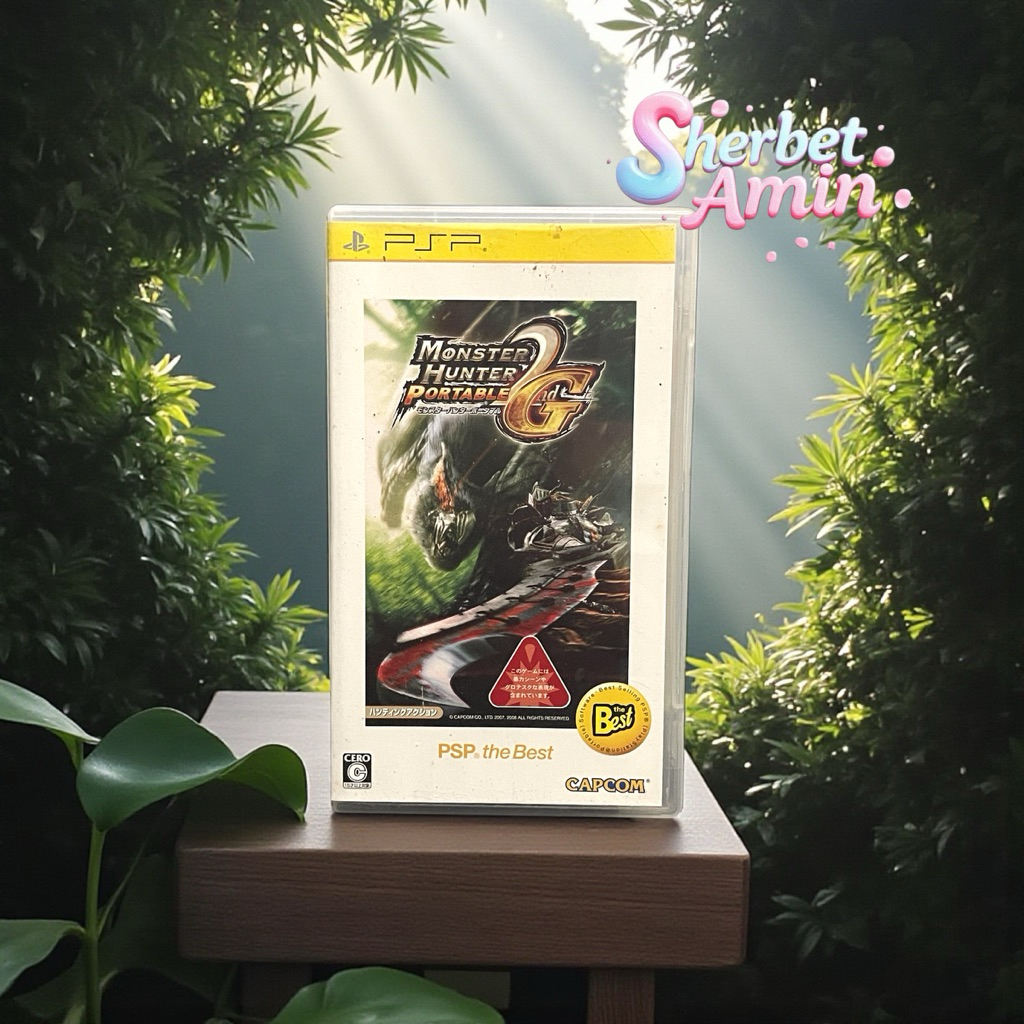 แผ่นเกม PSP มือสอง / Monster Hunter Portable 2G / zone 2 (ปกพลาสติกด้านหน้ามีรอยขาด)