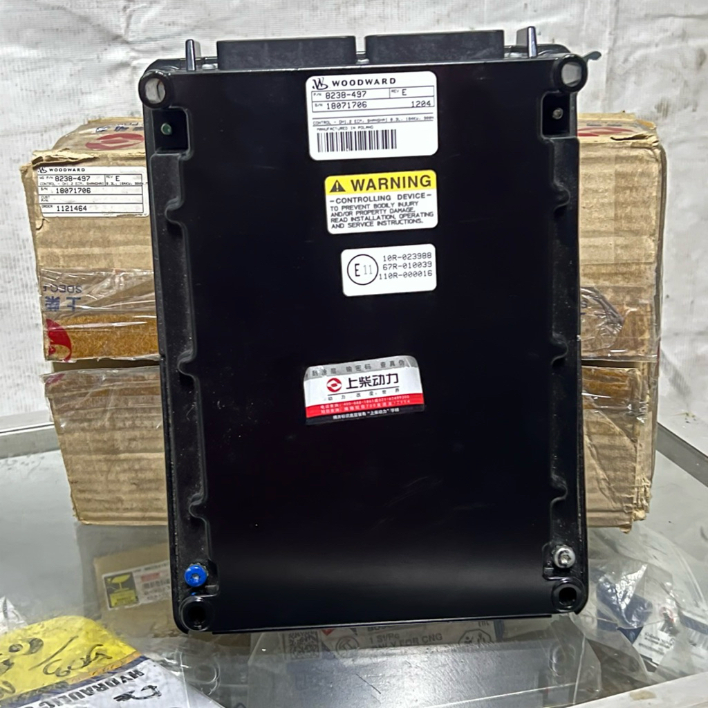 🔥แท้ห้าง🔥กล่องECU+โปรแกรมECU WOODWARD 8238-497 #SHANGHAI DIESEL ENGINE’SDEC_POWER D6114 280HP P/N;T8
