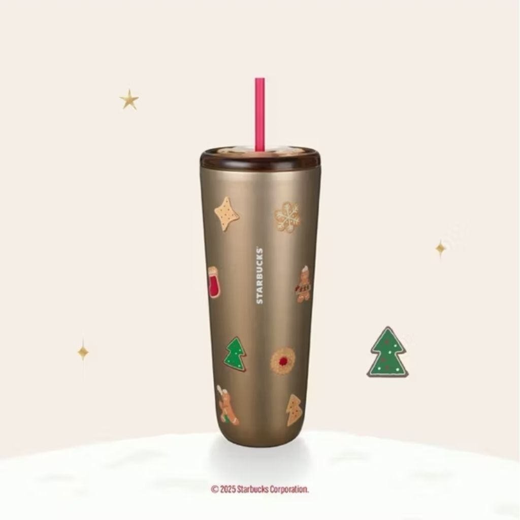 Starbucks Stainless Steel Gingerbread With Friends Cold cup